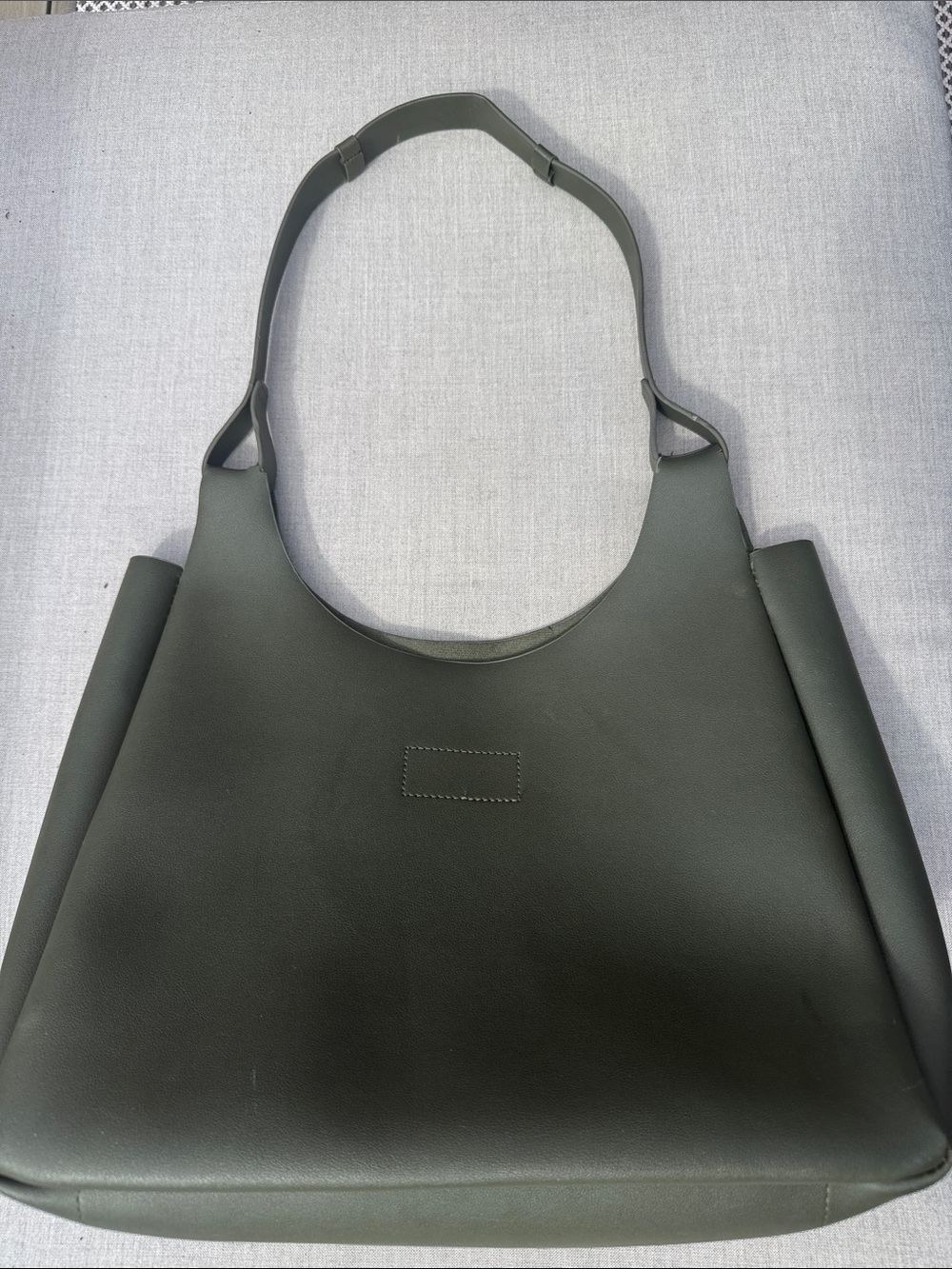 Neiman Marcus Olive Shoulder Bag